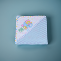 Baby Swaddle Sheet - Light Blue