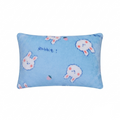 Printed Mink Cushion-Pebble