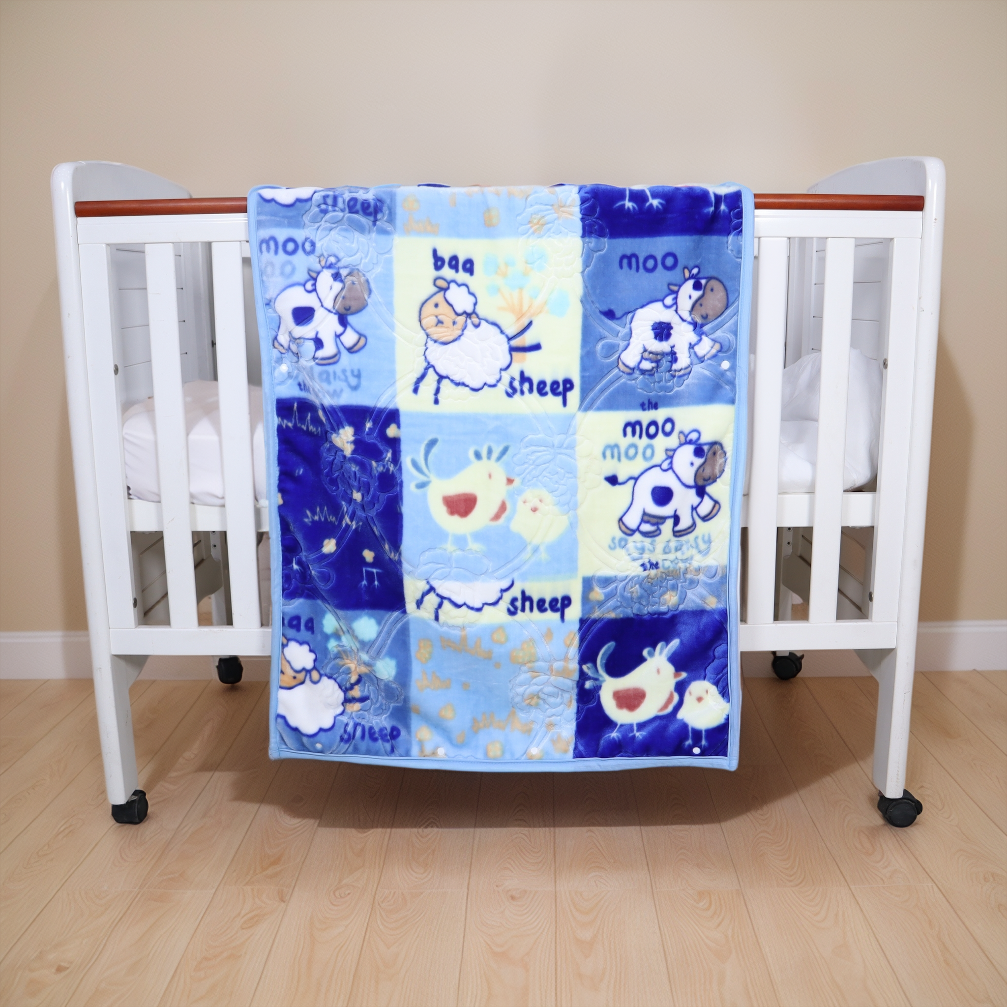 Zipper Luv Blanket Baby-Wavey