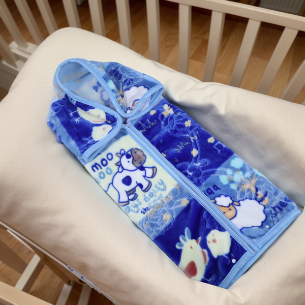 Zipper Luv Blanket Baby-Wavey