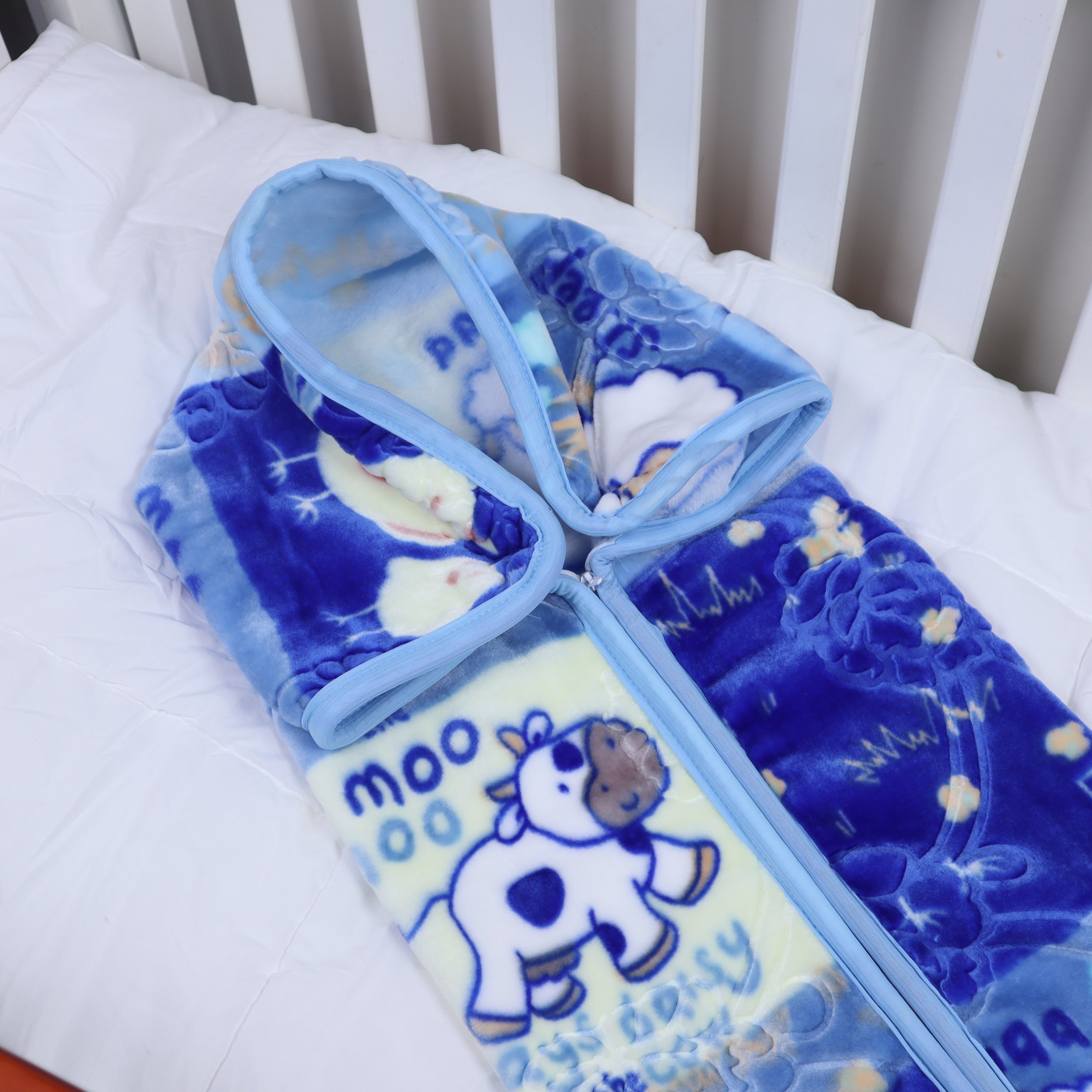 Zipper Luv Blanket Baby-Wavey