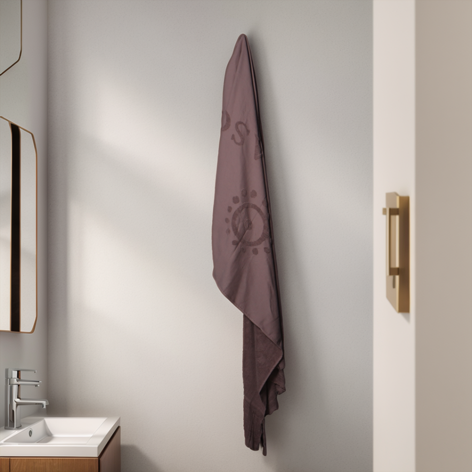 Bath Sheet Towel-Brown