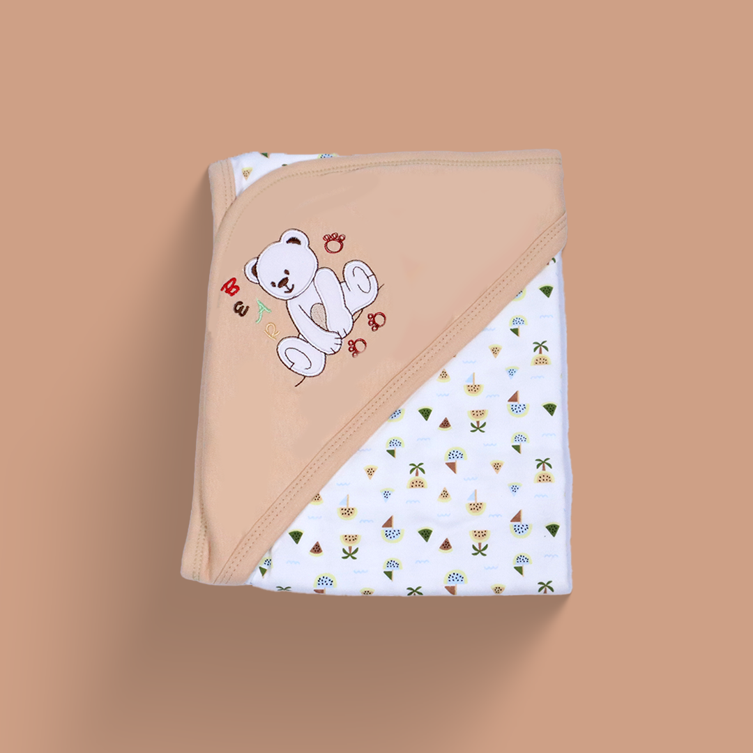 Baby Swaddle Sheet - Brown