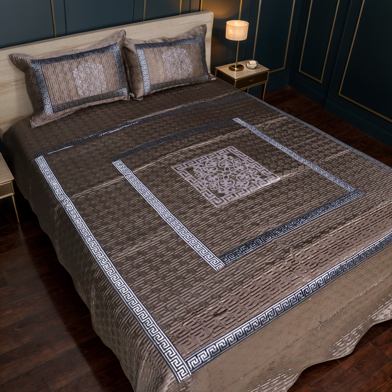 Kyaara Bed Sets- Brown