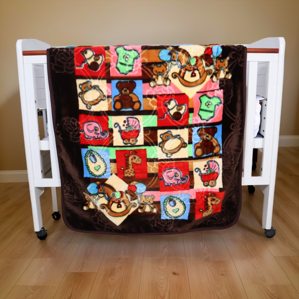 Baby Blanket Royal Embossed-Acorn