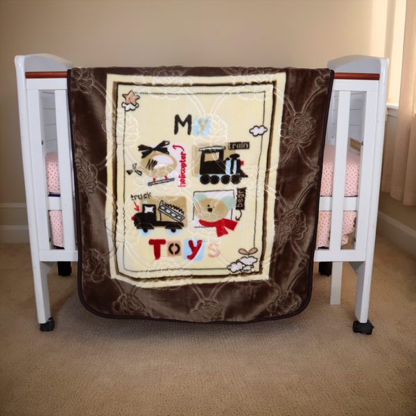 Baby Blanket Royal Embossed-Bisco