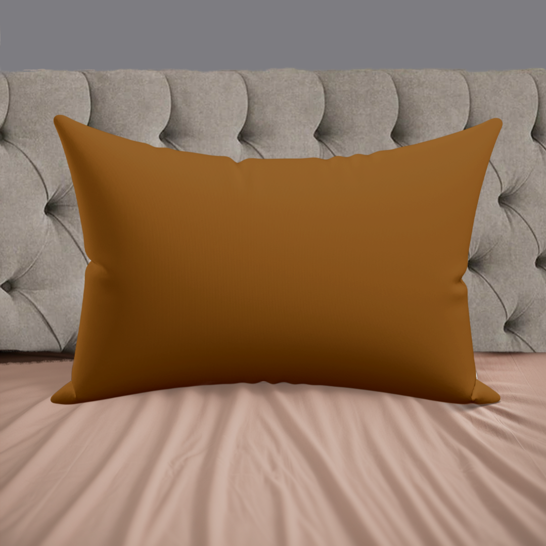 Pair of Pillow Covers-brown