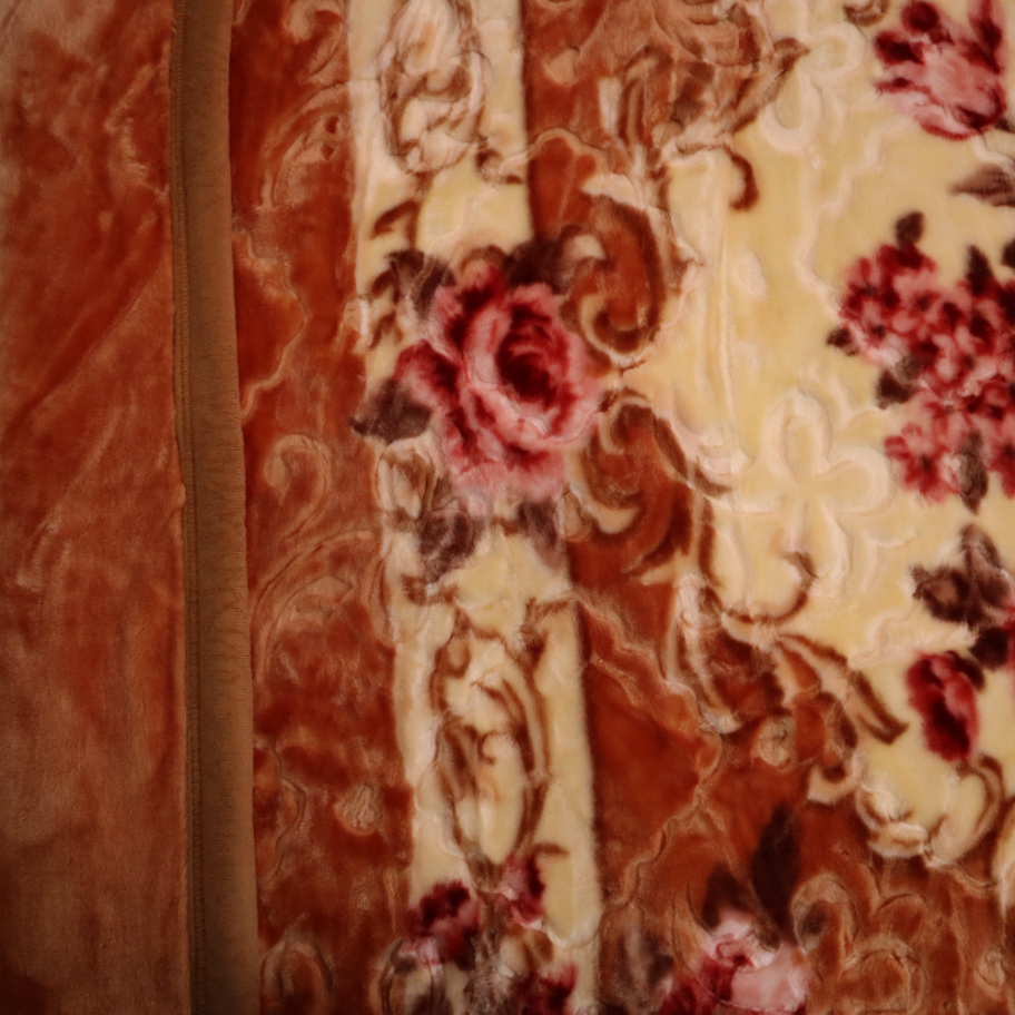 Emperor Single Bed 3+ KG Blanket - Peach Blossom