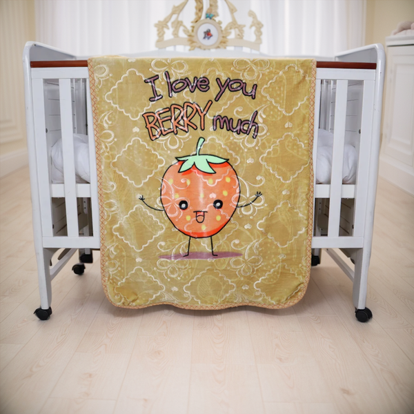 Cuddle Me Baby AC Flannel Blanket - Cherryloo