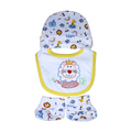 3 Pieces Baby Cap Set-Yellow