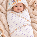 Baby Swaddle Sheet-pearl white