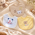 Pack of 3 Baby Bibs Set-Teddy