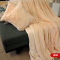 Sherpa Throw Blanket - Cream