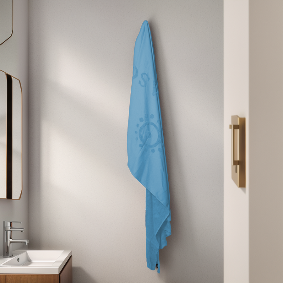 Bath Sheet Towel-Cyan