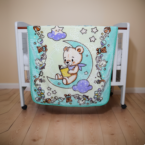 Tiny Tots-Kids Blanket-Mint