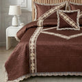 Opal 4 Piece Silk Bed Set-Amber