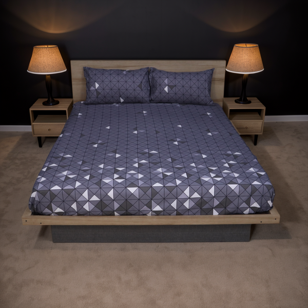 Fantasy Fitted Bed Sheet- Linear Luxe