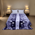 Wonder Flannel AC Blanket-Mulberry