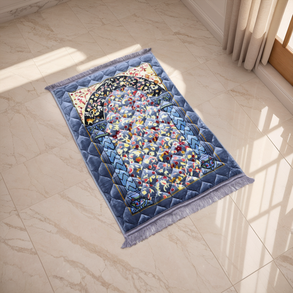 Mughal Janamaz Printed Prayer Mat-Isra