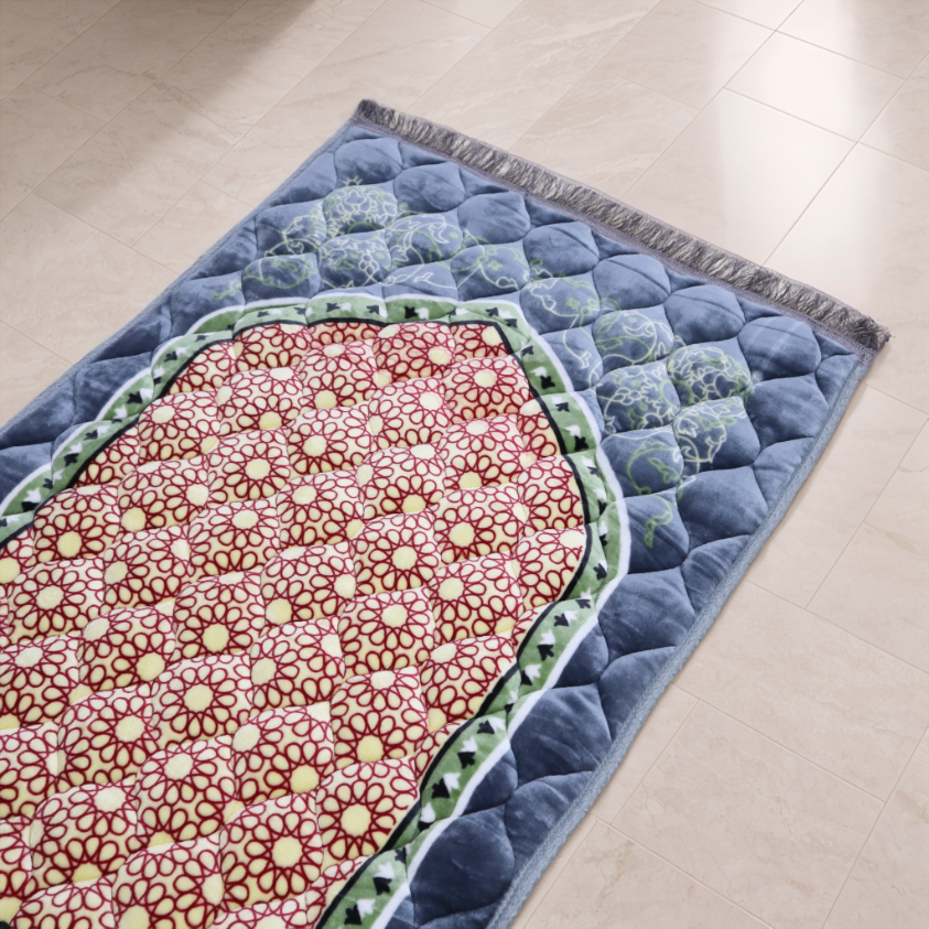 Mughal Janamaz Printed Prayer Mat-Noor