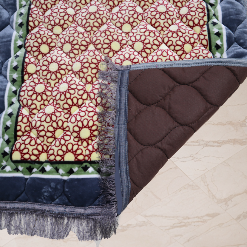 Mughal Janamaz Printed Prayer Mat-Noor