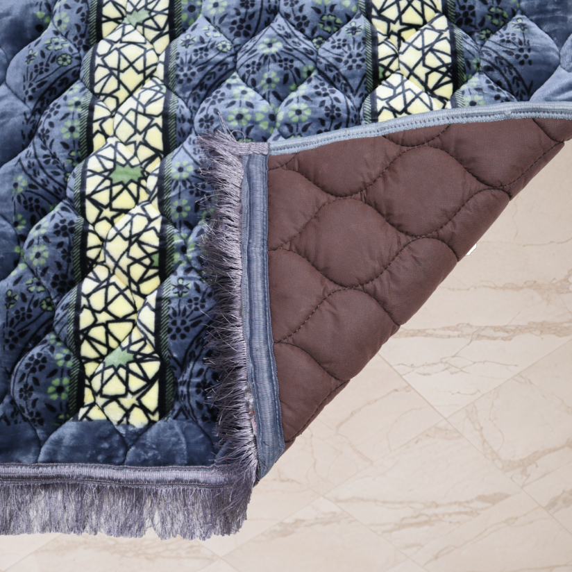 Mughal Janamaz Printed Prayer Mat-Hira