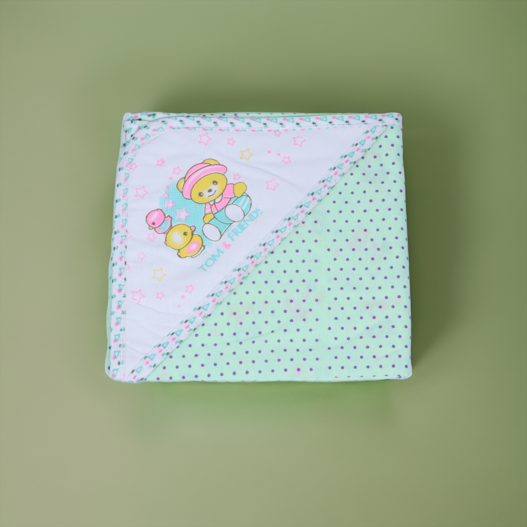 Baby Swaddle Sheet - Mint Green