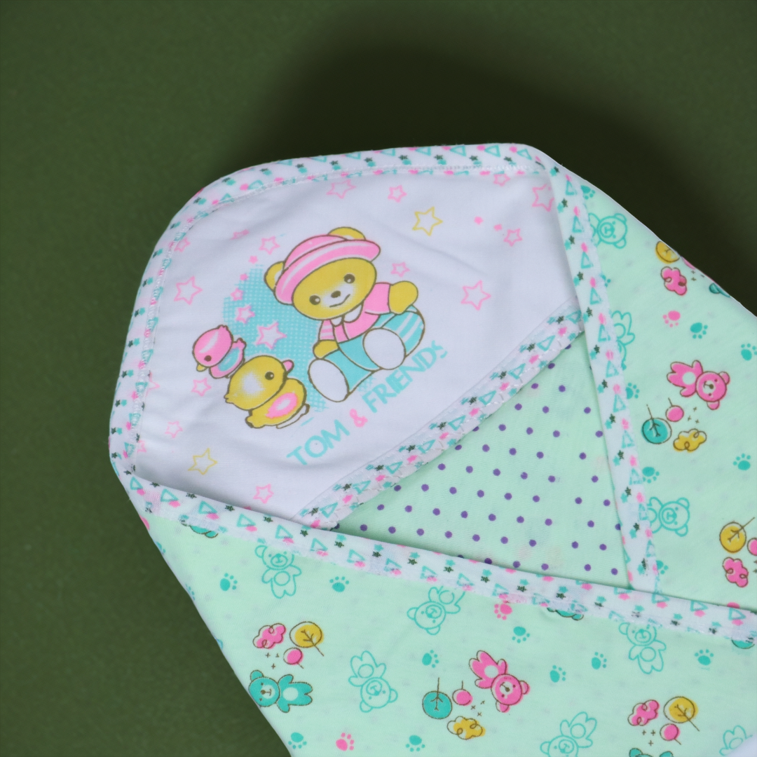 Baby Swaddle Sheet - Mint Green