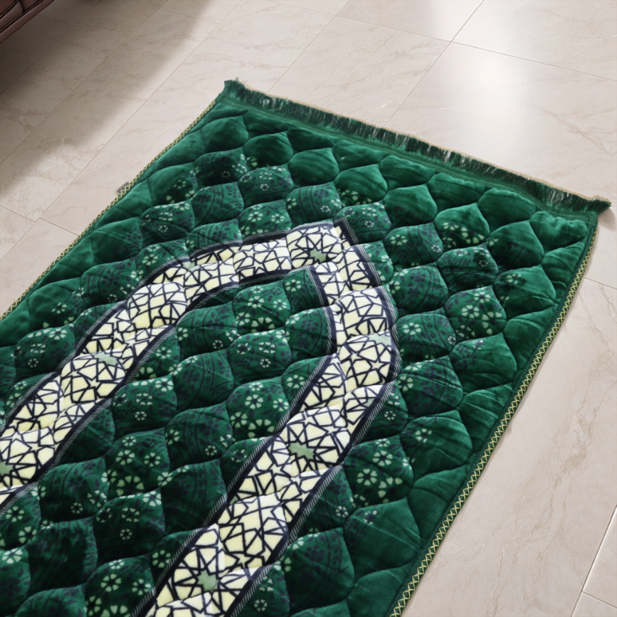 Mughal Janamaz Printed Prayer Mat-Firdous