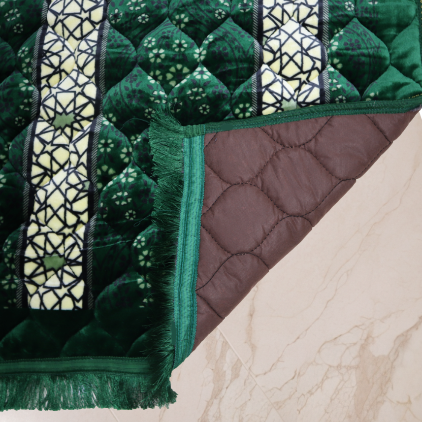 Mughal Janamaz Printed Prayer Mat-Firdous