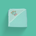 Baby Bath Towel Sheet - Lime Green