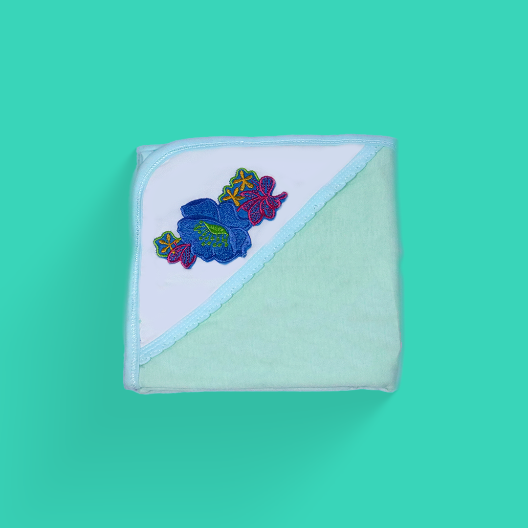 Baby Swaddle Sheet - Bright Green