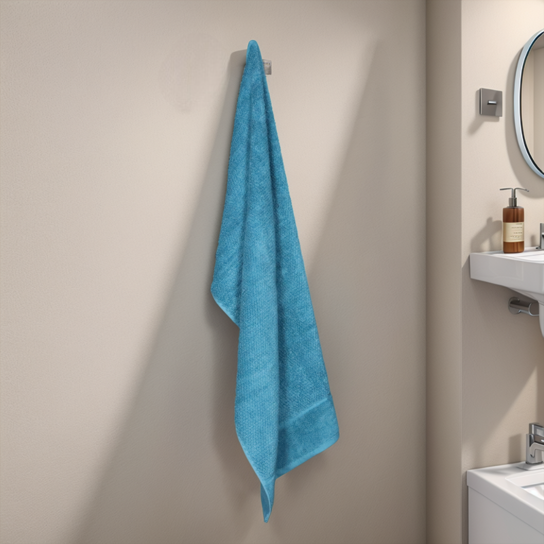 Cotton Hand Towel-Celeste