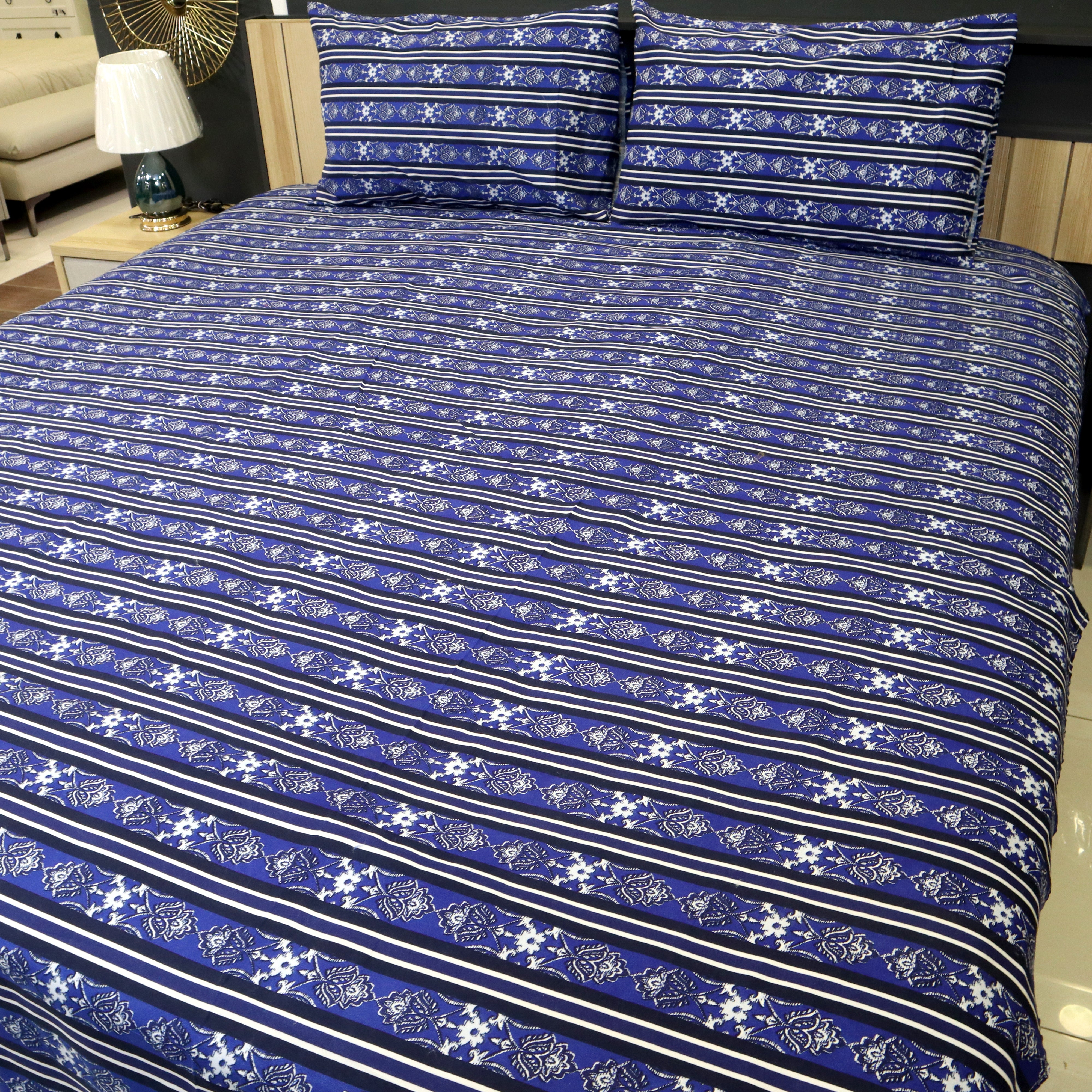 Bed Sheet Fantasy King Bed-Navy Nights