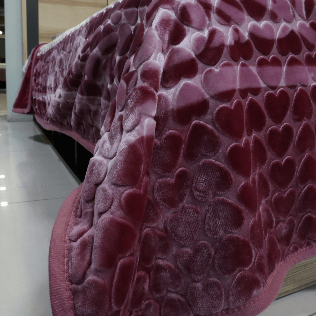 Buy Emperor Single Bed Blanket Violet| PlushMink Online Store