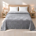 Mansion AC Flannel Blanket - Ash
