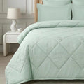 Heritage Bed Set 6 Pieces-light green
