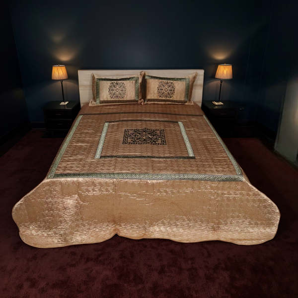 Kyaara Bed Sets- Golden