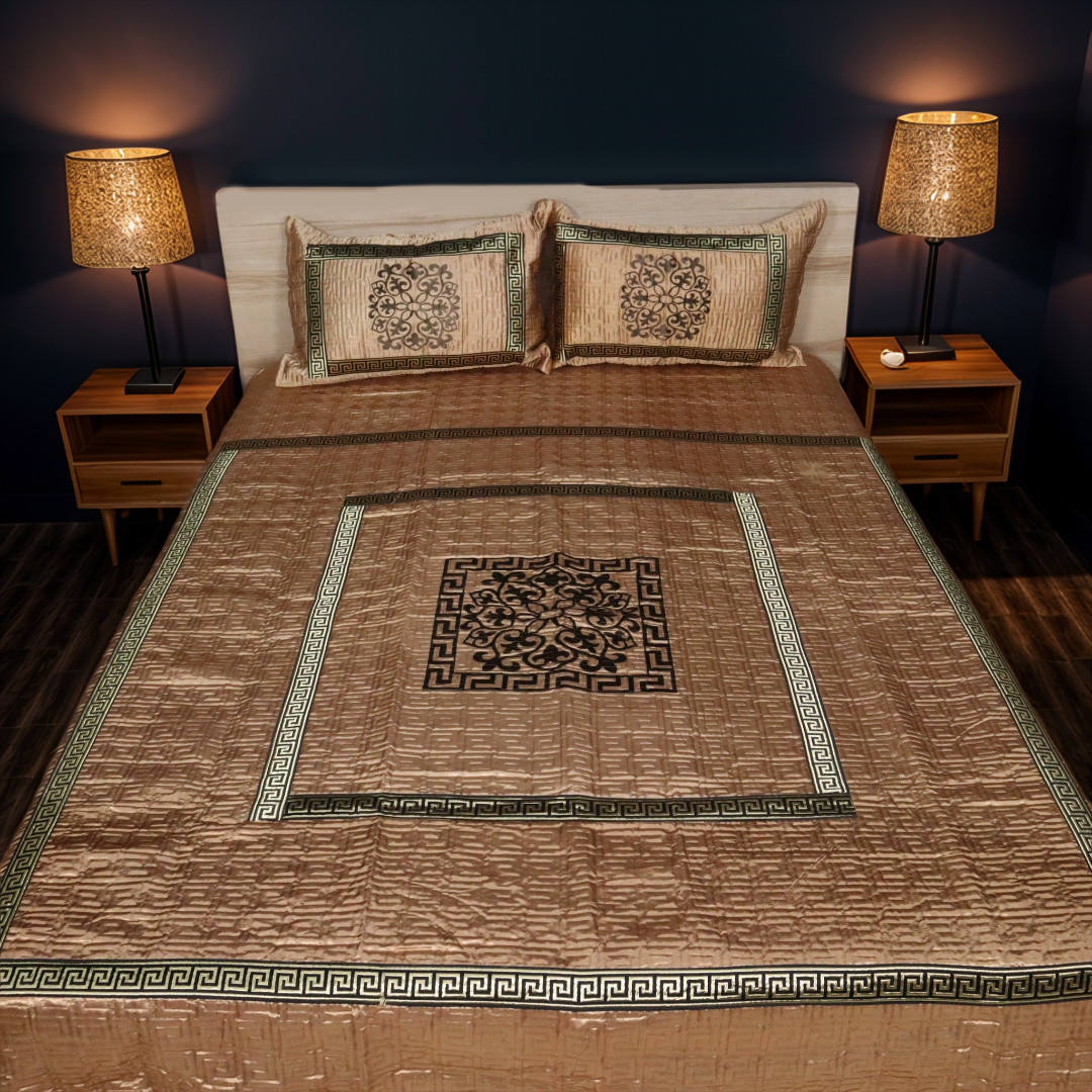 Kyaara Bed Sets- Golden