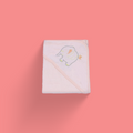 Baby Bath Towel Sheet - Light Peach