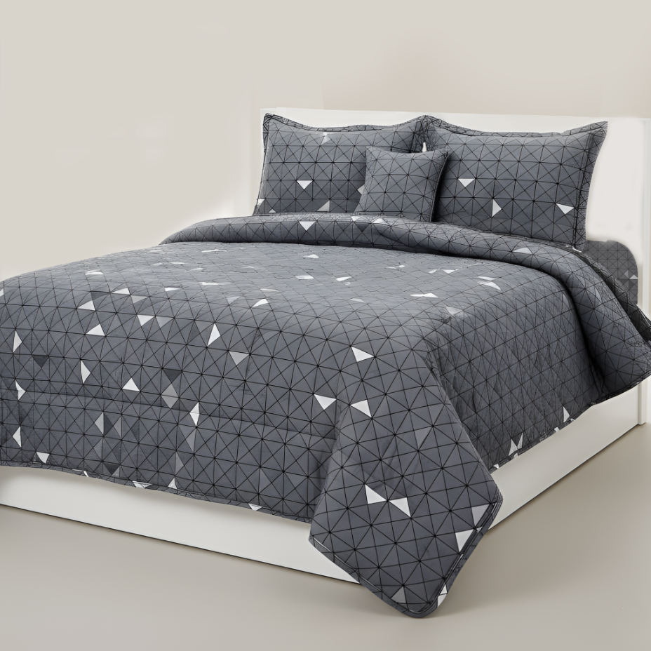 Comfora 5 Pcs Bed in a Bag - Linear Luxe