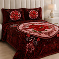 Twilight Marvell Bed Set 4 Piece-Rosy
