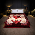 Super Duper 5KG 2-Ply Double Bed Blanket - Merlot