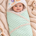 Baby Swaddle Sheet - Mint Green