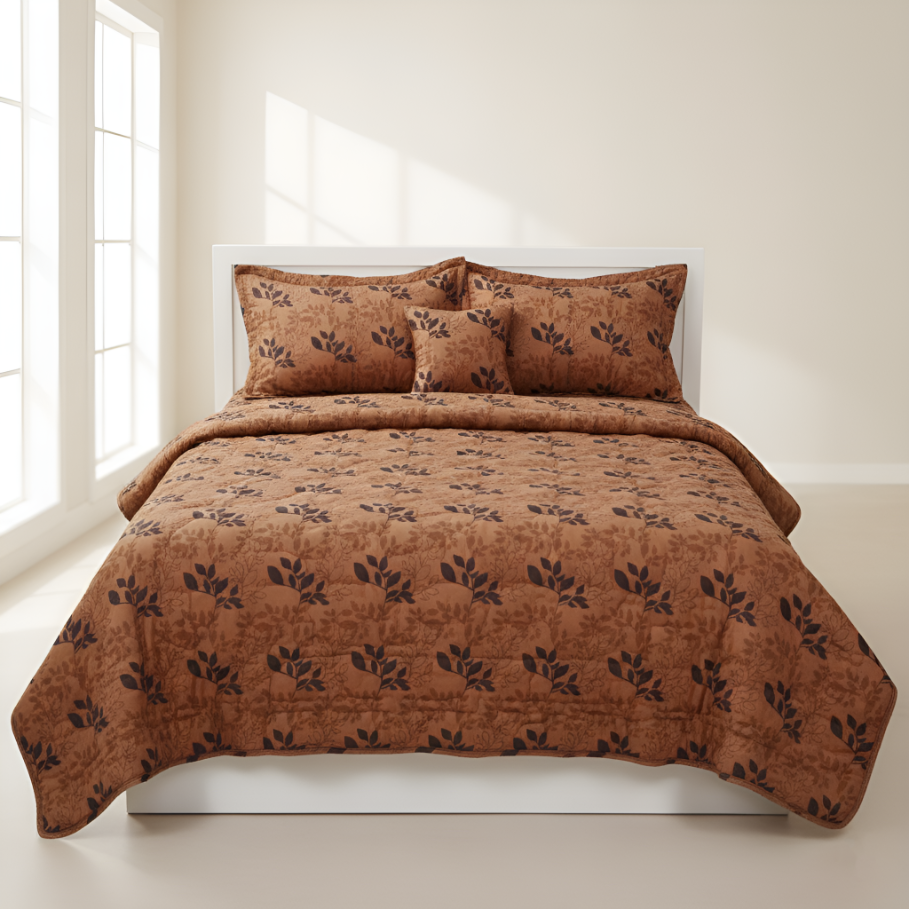 Comfora 5 Pcs Bed in a Bag - Ochre