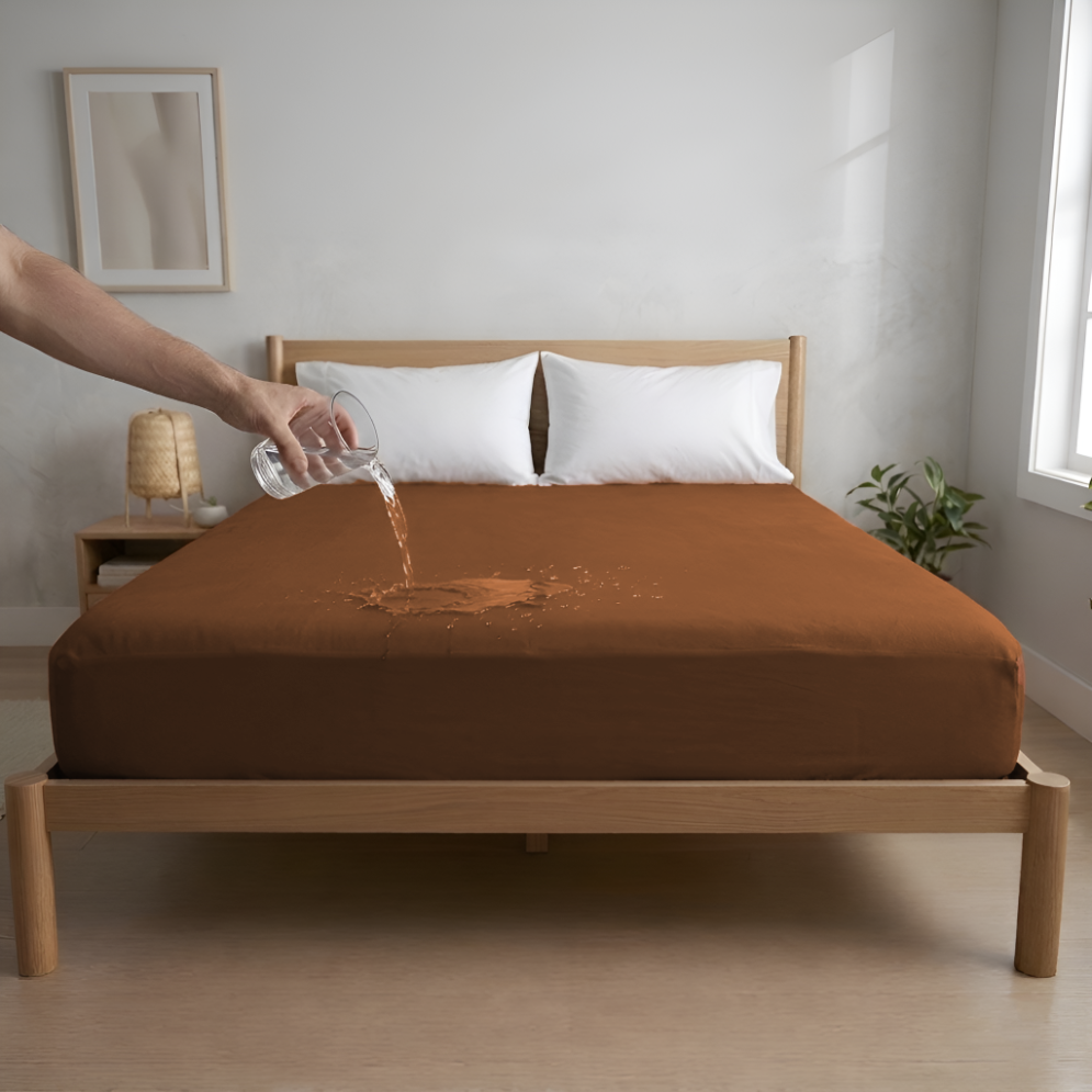 Waterproof Mattress Cover-Orange