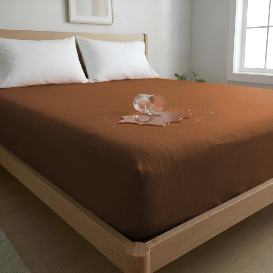 Waterproof Mattress Cover-Orange