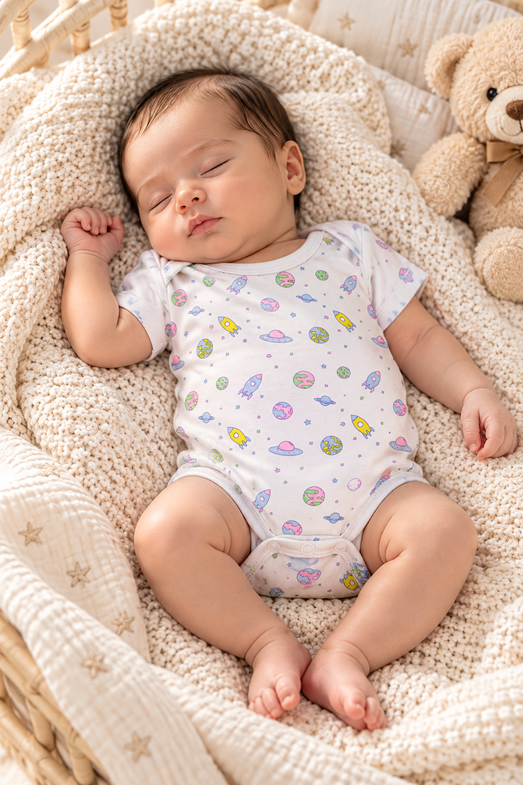 Baby Boo Baby Romper - Blue