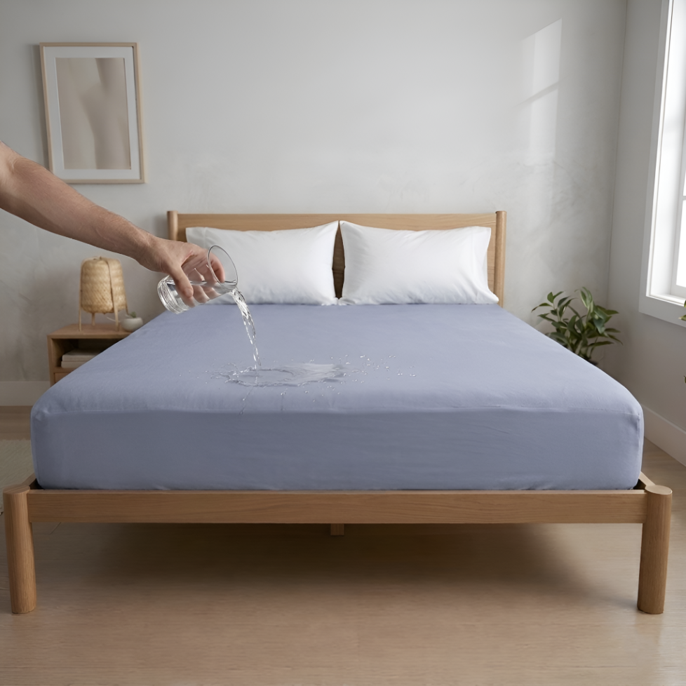 Waterproof Mattress Cover-Periwinkle