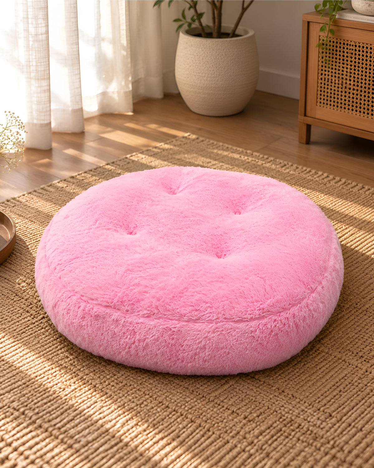 Fluffy Floor Cushion